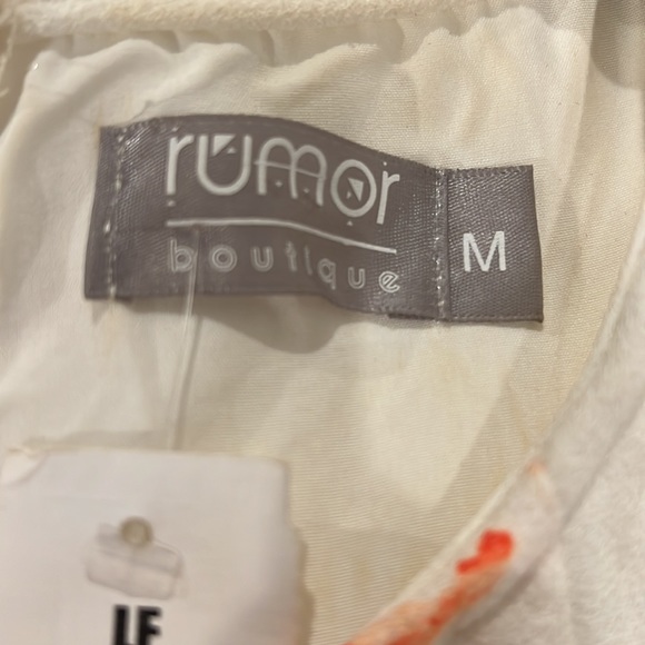 LF Rumor NWT Hi Low Dress Floral Print Size M - Picture 6 of 8